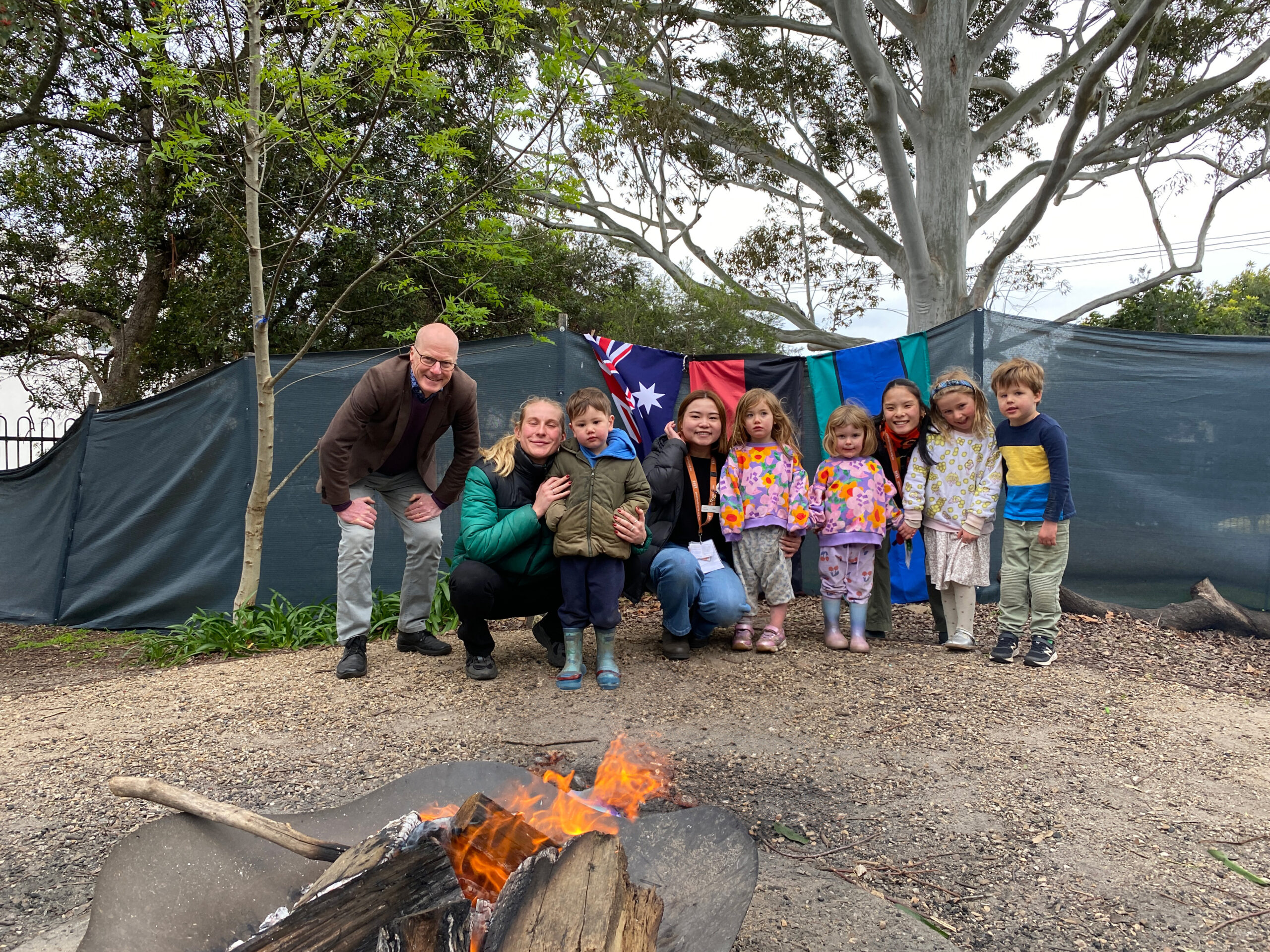 Dr Tim Read, MP for Brunswick, tours Carlton North for Early Learning Matters Week